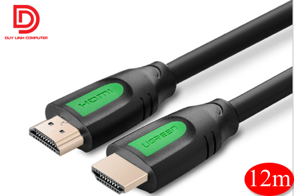 Cáp hdmi 2.0 dài 12m ugreen 40467 chính hãng hỗ trợ 3d,4k