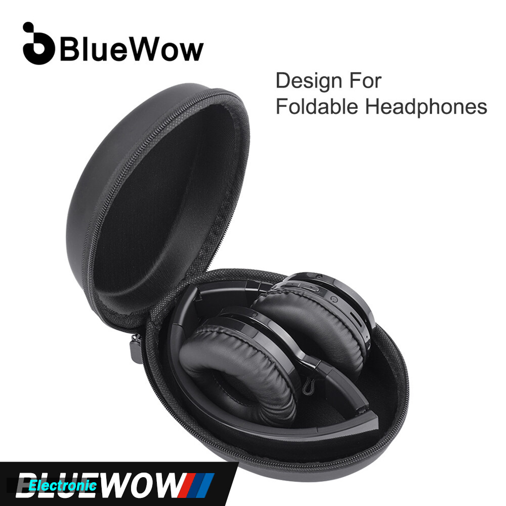 Bluewow túi đựng tai nghe túi đựng tai nghe túi đựng tai nghe eva cứng túi đựng tai nghe túi đựng tai nghe có khóa kéo nhỏ túi đựng tai nghe