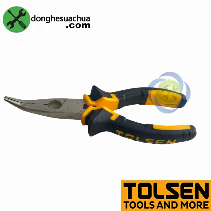 Kìm nhọn mũi cong tolsen 10008 dài 160mm