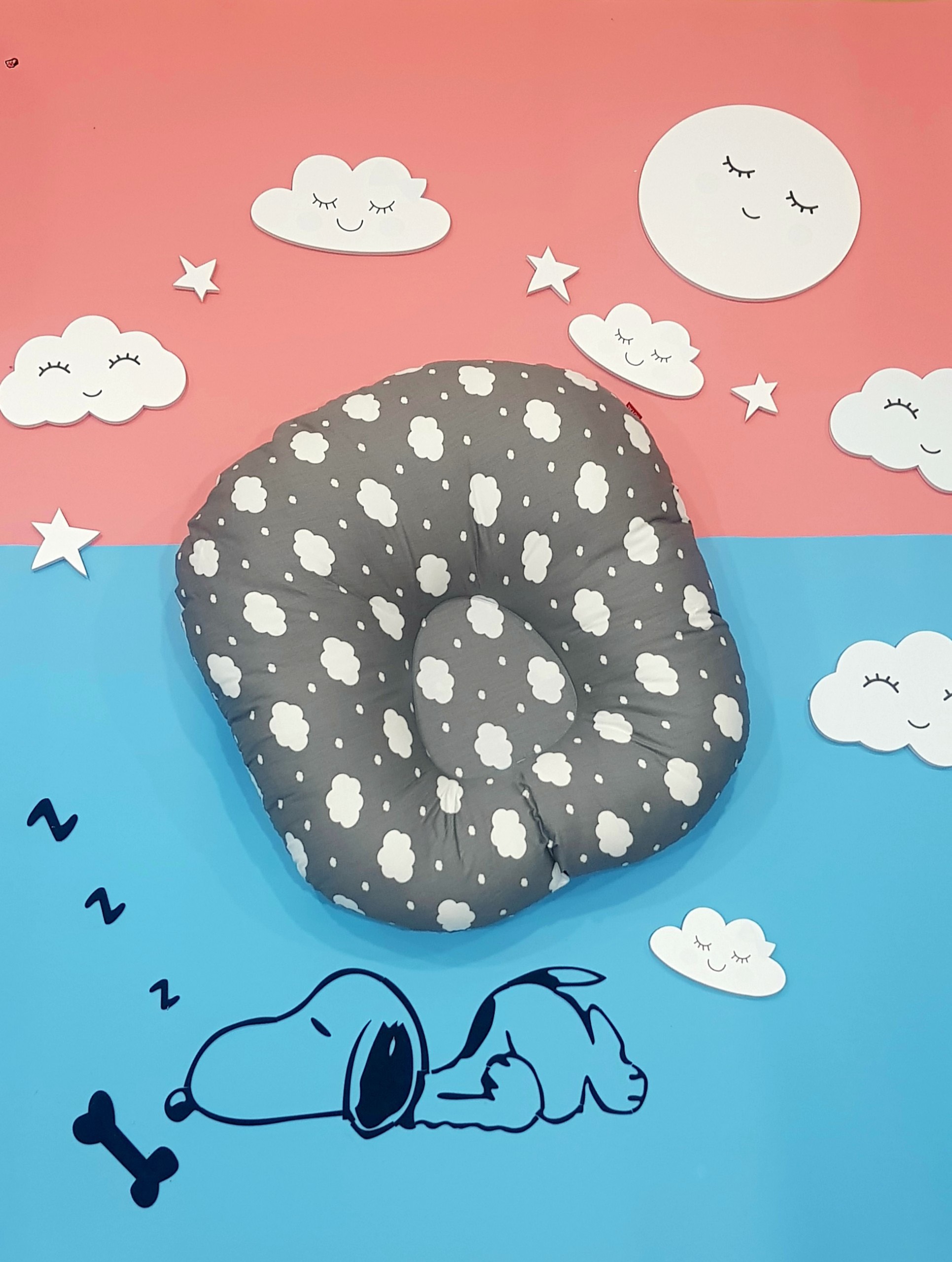  Gối chống trào ngược cho bé ROYAL bảo vệ xương vải 100% cotton Hàn cao cấp. Gối cho trẻ sơ sinh ngủ chống giật mình. Nệm cho bé đa năng êm ái chống bẹp đầu thấm hút mồ hôi tốt 