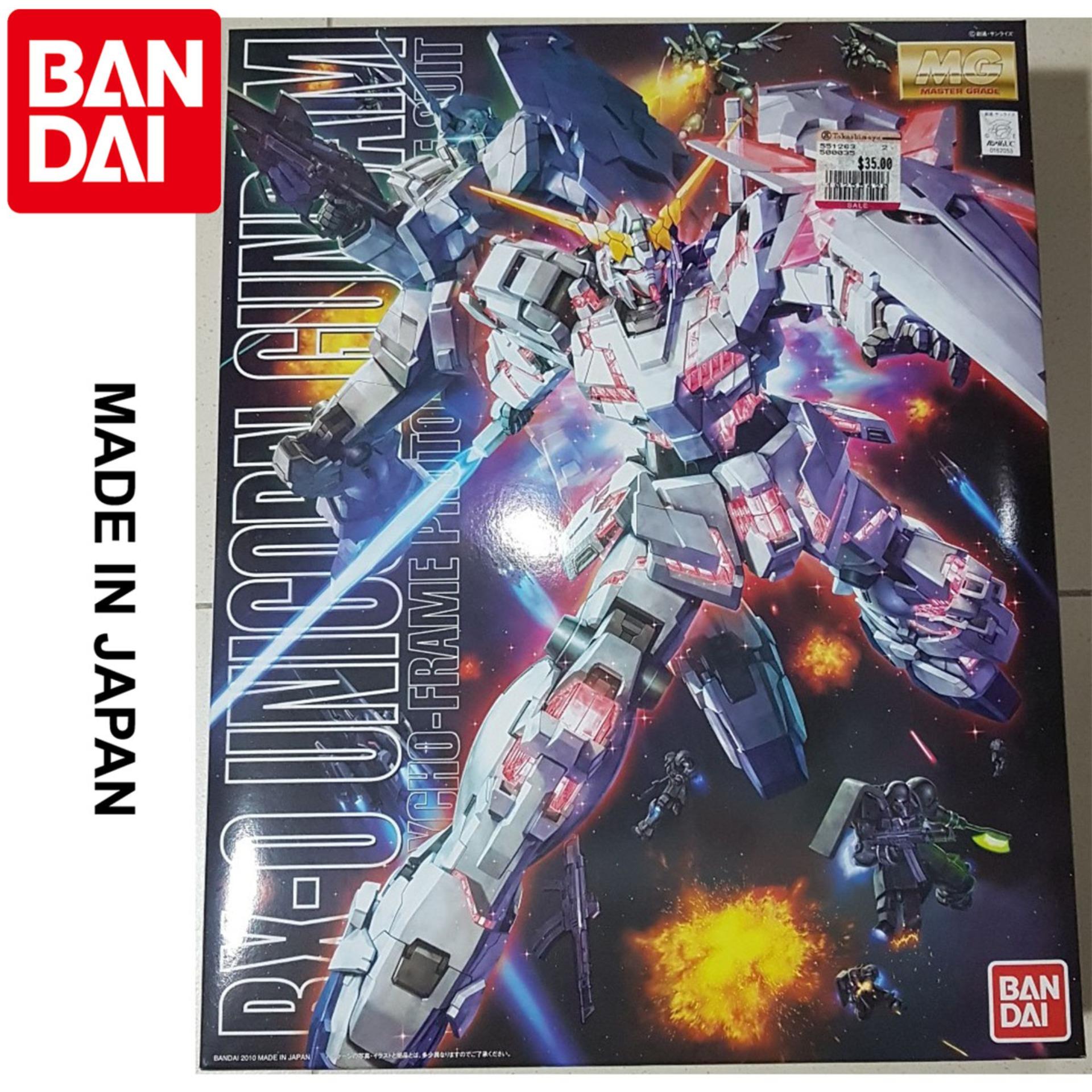 Mô hình gundam bandai 1/100 mg rx-0 unicorn gundam serie master grade