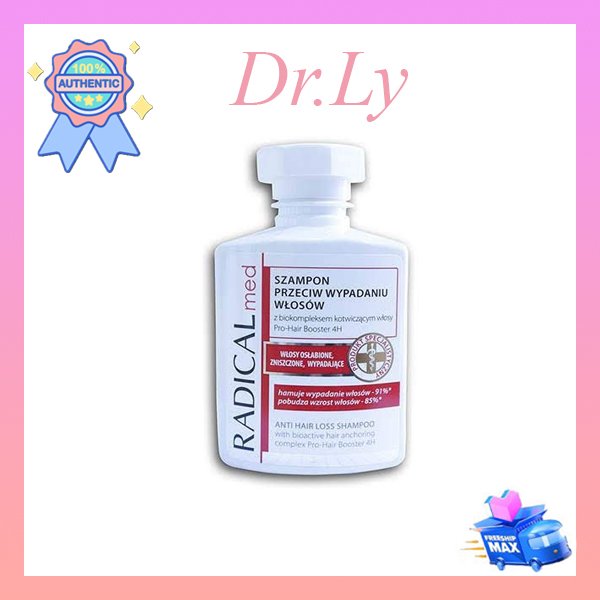Dầu gội hỗ trợ ngăn rụng tóc radical med