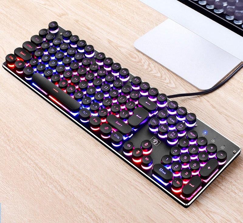 Bàn Phím Chuyên Game K100 CAO CẤP Siêu đẹp, Siêu êm sánh ngang bàn phím Cơ máy tính