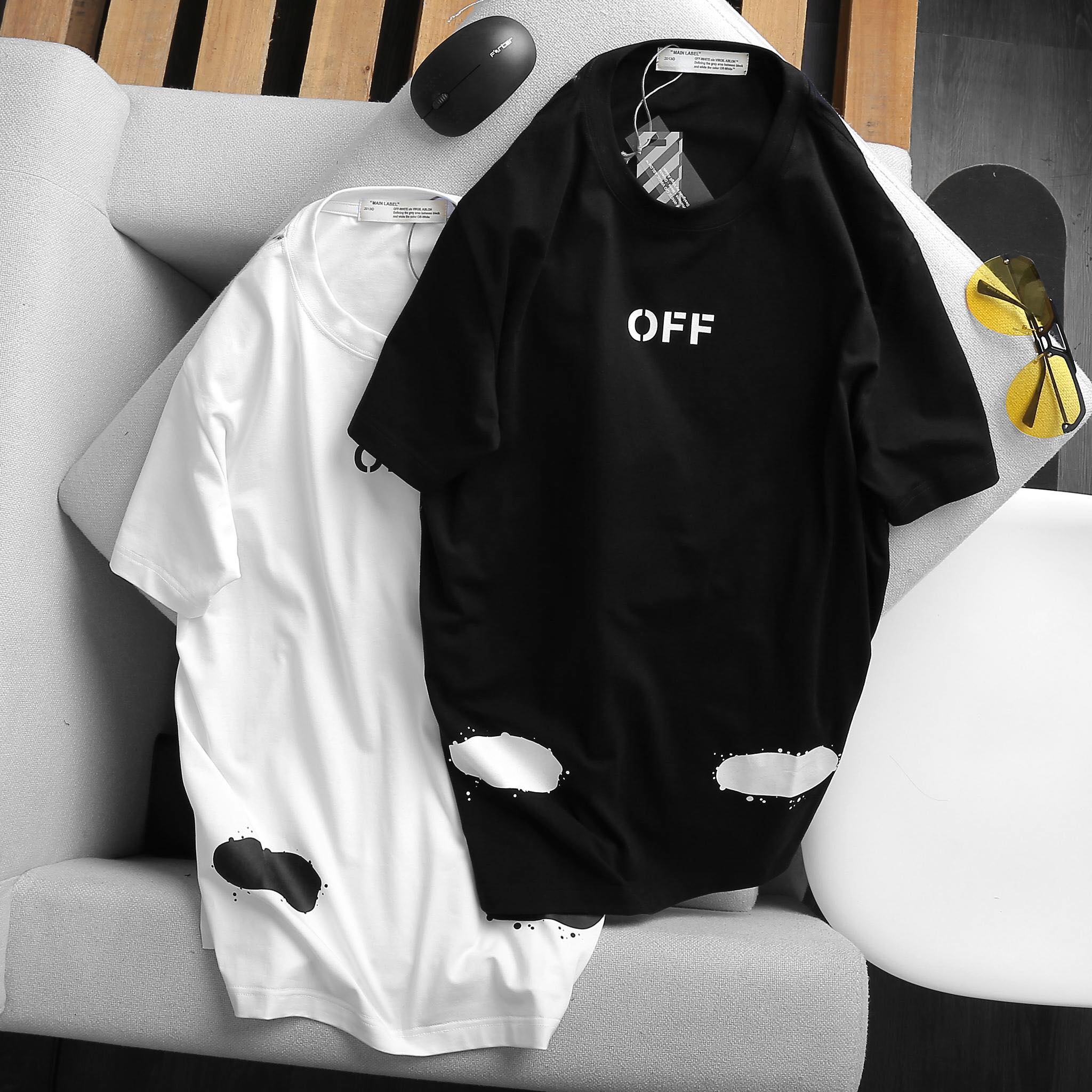 Áo OFF WHITE Tia Chớp Đen