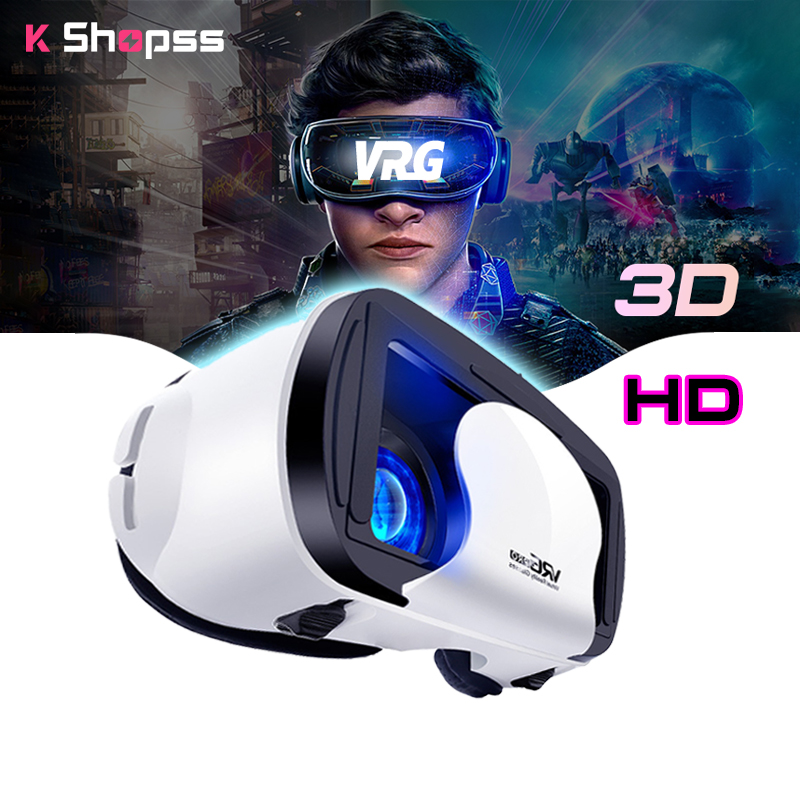 VR Kính thực tế ảo - VRG HD 3D Kính bảo vệ ống kính tráng ánh sáng xanh Trải nghiệm siêu thực tuyệt vời kính thực tế ảo