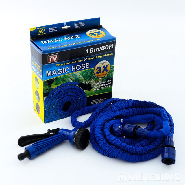 vòi phun nước giãn nở magic đa năng 15m vòi phun nước giãn nở thông minh magic hose