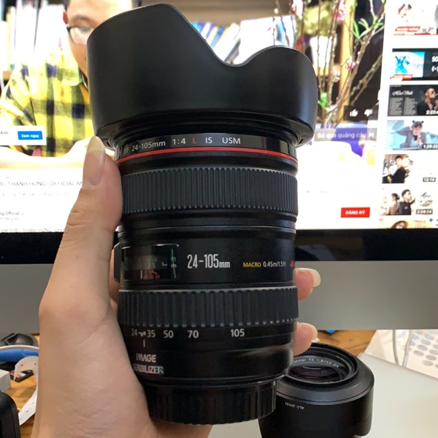 Ống kính canon 24-105l f4 is usm macro