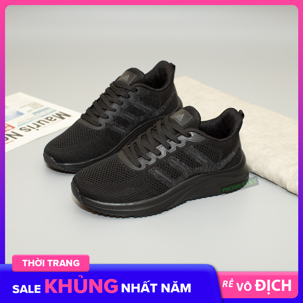 Giày Sneaker Nam Giày Thể Thao Nam D29 màu đen full giày chạy bộ nam giày ulzzang nam giày thời trang nam giày đế bằng nam