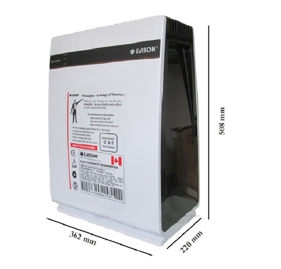 Máy hút ẩm edison ed-16be