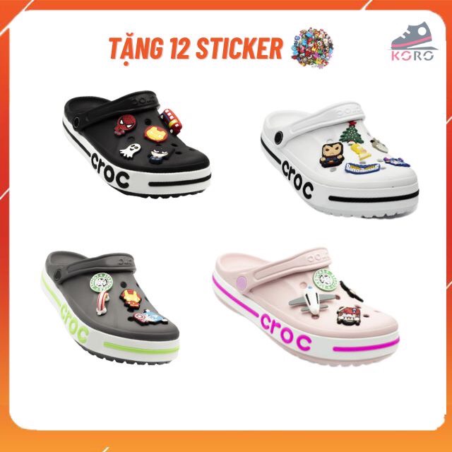 Dép sục baya crocs unisex cho người lớn, nam nữ nhiều màu. giày xuc hàng xuất dư