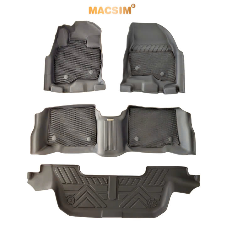 2-Layer (Sd3) Hexagonal Mesh Carpet for Ford Explorer 2011-2019, Super Clean Rubber Surface, Macsim Brand Giá 4,000,000 Đồng*Miễn phí vận chuyển