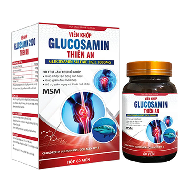 Viên Khớp Glucosamin Thiên An- Hỗ trợ bổ sung dưỡng chất cho khớp