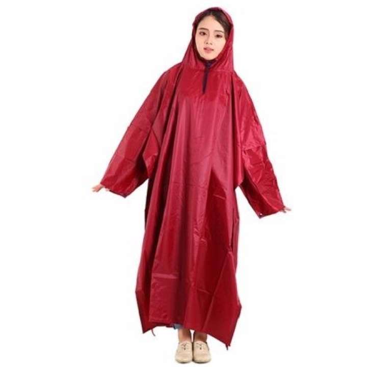 Áo mưa cánh dơi, áo mưa đi xe máy 1 đầu, 1 người vải dù siêu nhẹ chống thấm - dài 1m4