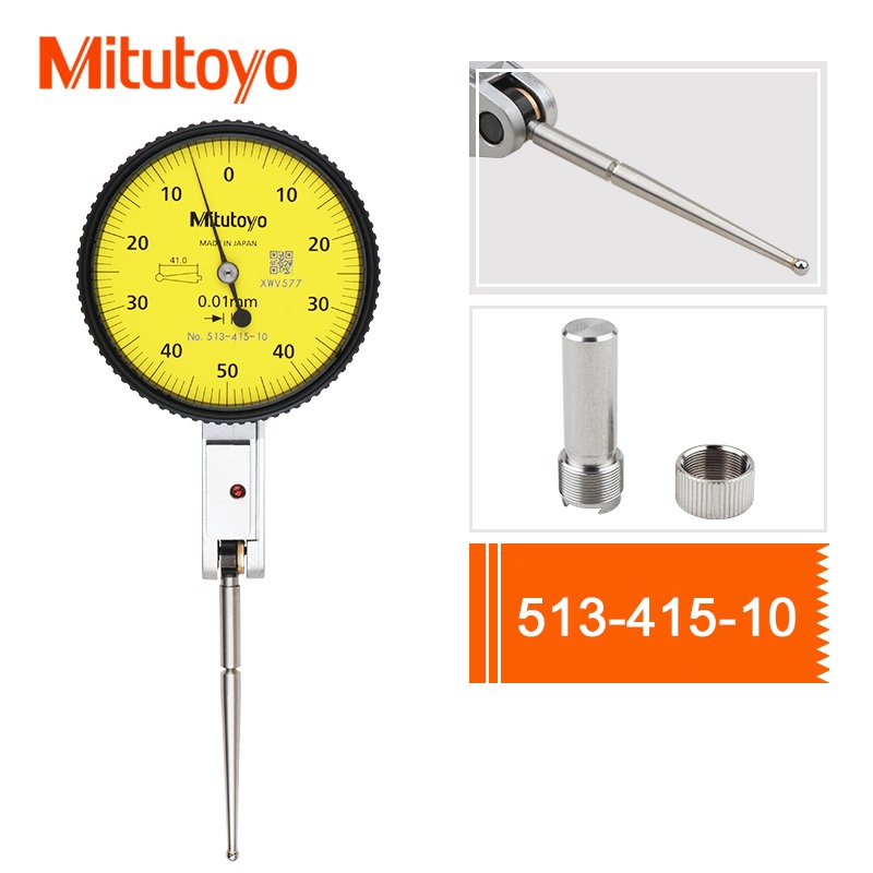 Đồng hồ so chân gập Mitutoyo 513-415-10E , Đồng hồ so chân què Mitutoyo, Dial Indicator, đồng hồ rà Mitutoyo 0.01mm