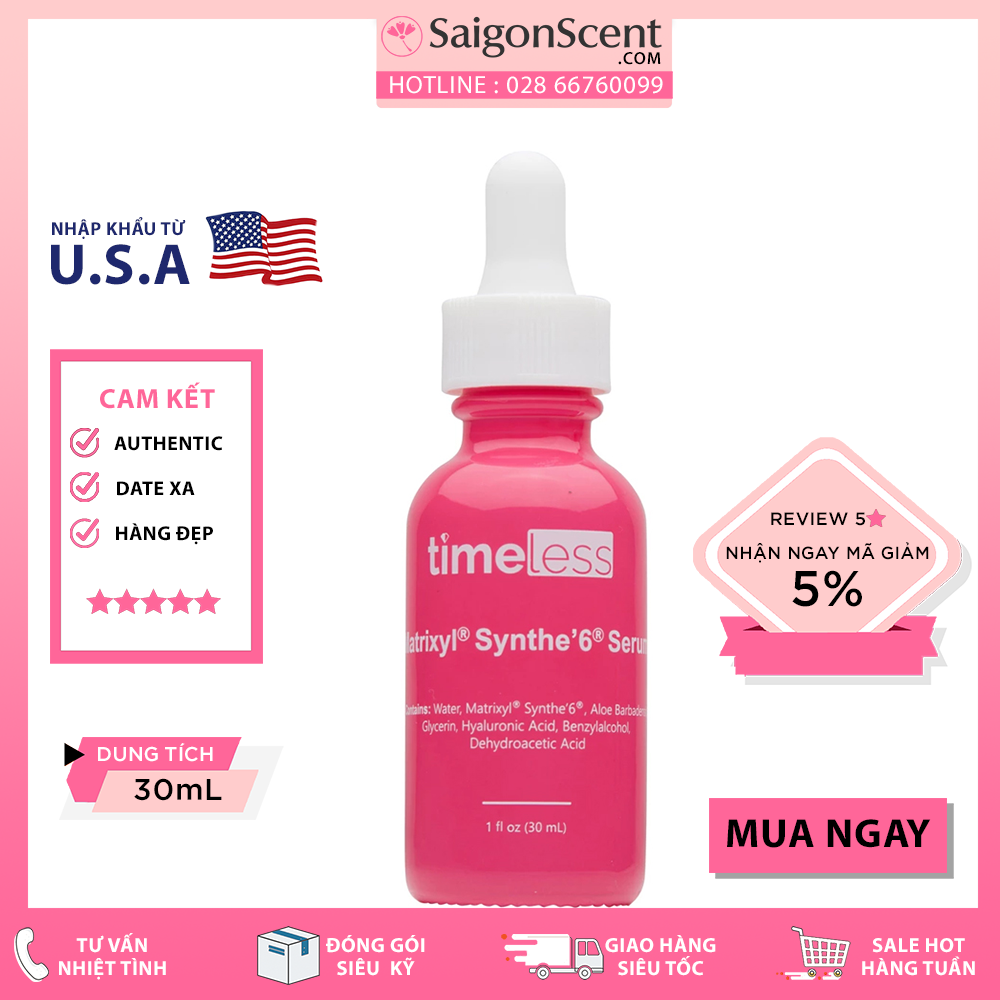 Tinh chất chống lão hóa Timeless Matrixyl S6 + HA