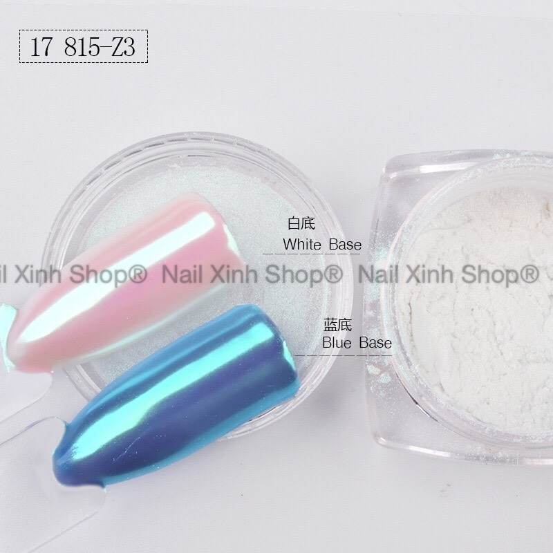[HCM]Bột crom đắp móng crom ánh hồng hiệu ứng tráng gương sáng bóng phụ kiện nail hot 2020 ( tặng kèm cọ )