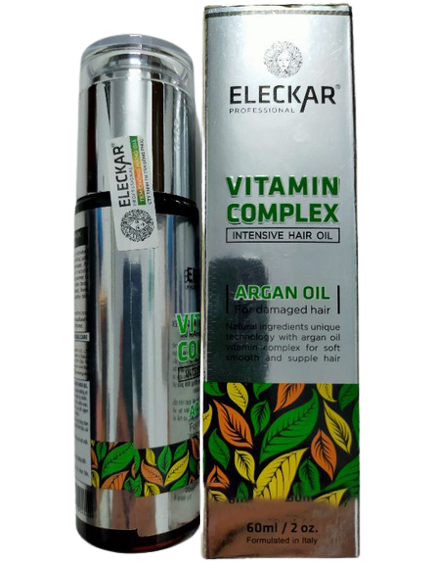 Tinh dầu phục hồi tóc Eleckar Keratin Argan oil 60ml