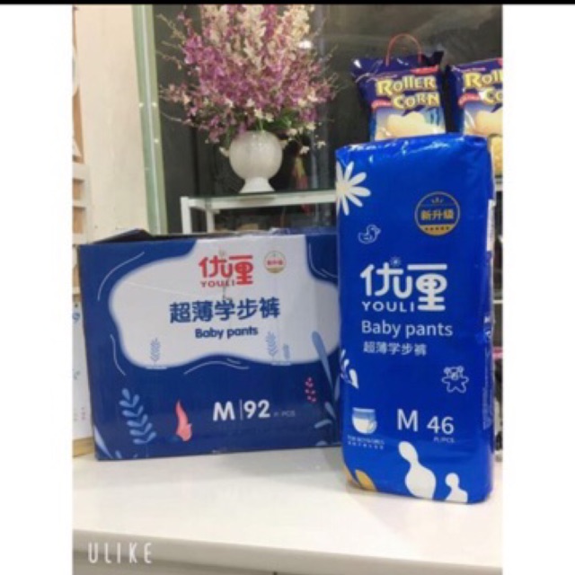 Bỉm Quần Cao Cấp Youli Baby ĐỦ CÁC SIZE - COMBO 2 BICH