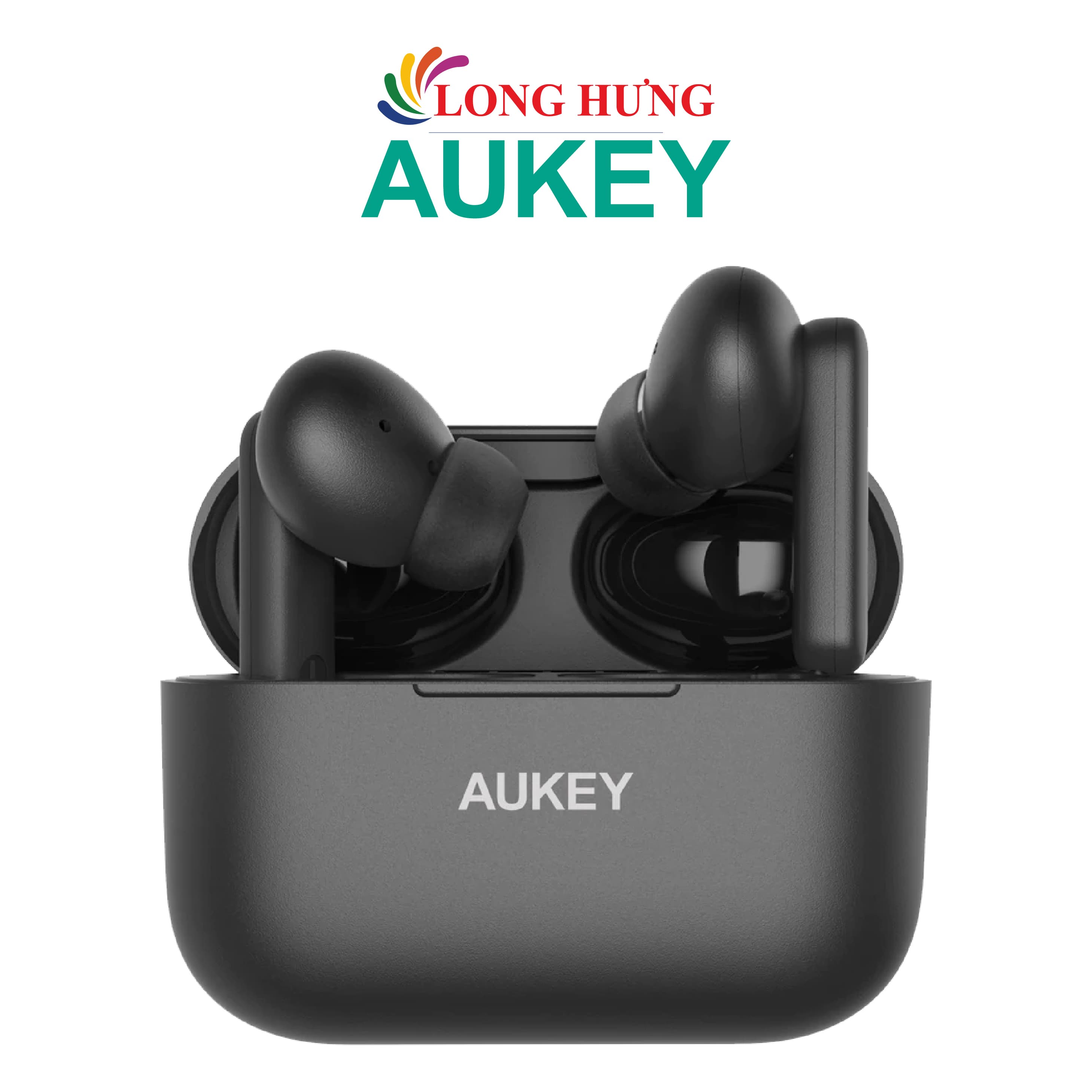 Tai nghe Bluetooth True Wireless Aukey EP-M1 - Hàng chính hãng - Chống nước IPX4, sử dụng lên đến 22 giờ, Bluetooth v5.0