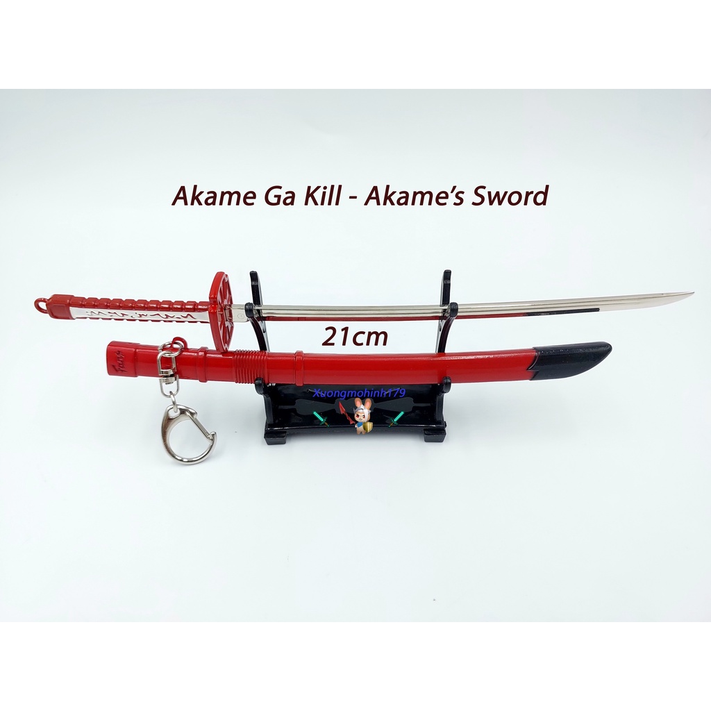 Mô hình trưng bày akame ga kill - akame kiếm k 141