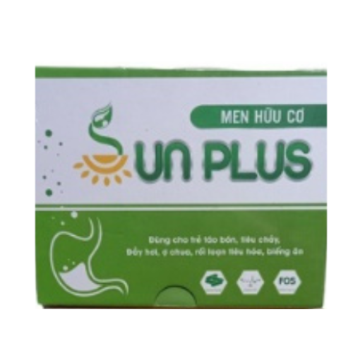 Men Hữu Cơ Sunplus hộp 30 gói date mới chính hãng