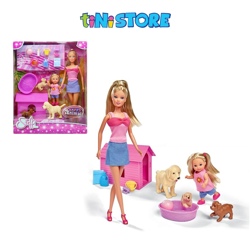 Đồ chơi búp bê thú cưng vui vẻ steffi love happy animal 105732156