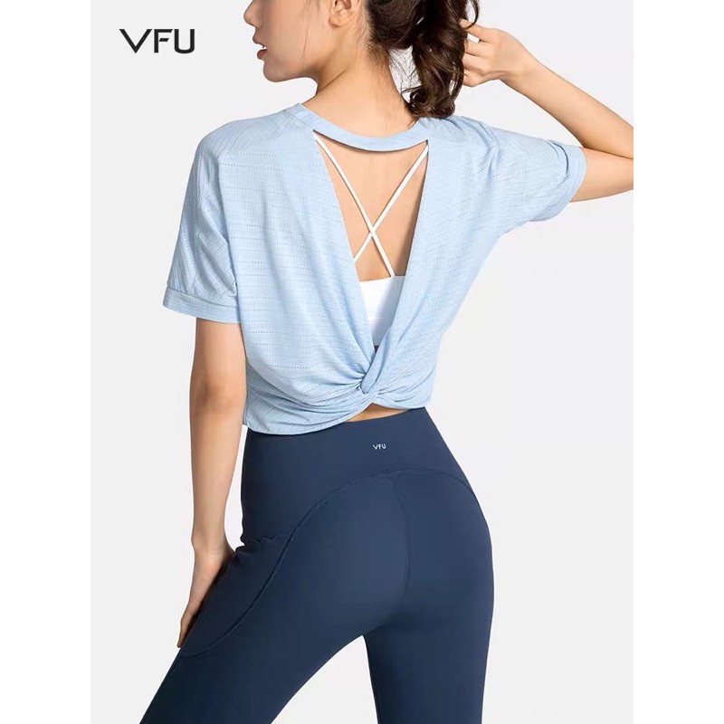 Quần Tập Yoga - Gym - Zumba VFU Chính Hãng Cao Cấp Dáng Lửng