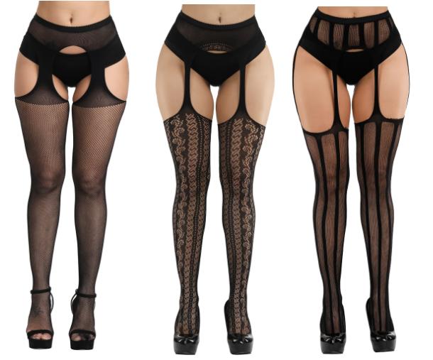 Quần Tất Lưới Nữ Chống Tụt Họa Tiết Nghệ Thuật Sexy