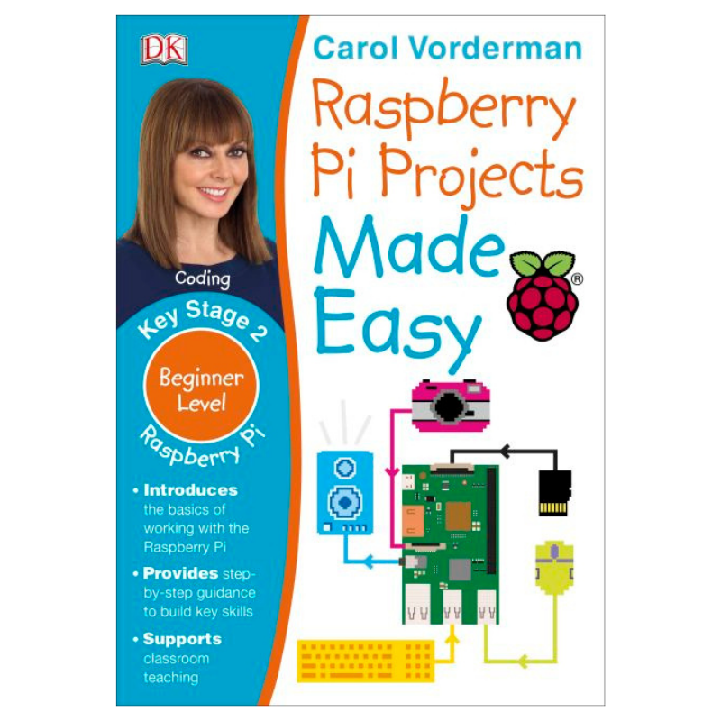 Sách Raspberry Pi Projects Made Easy, Ages 7-11 Computer Learning Exercises With Scratch, Python, And Sonic Pi - Á Châu Books