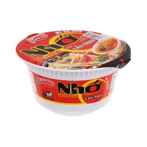 Mì tô nhớ mãi mãi - lẩu thái tôm 84g