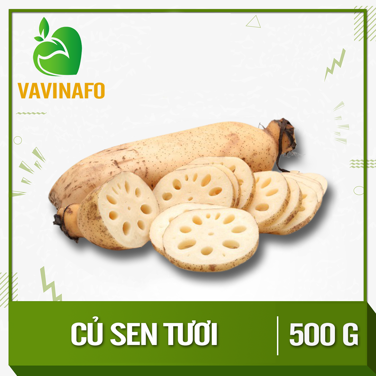 HCM - Củ sen tươi (500 g) - [Giao nhanh TPHCM]