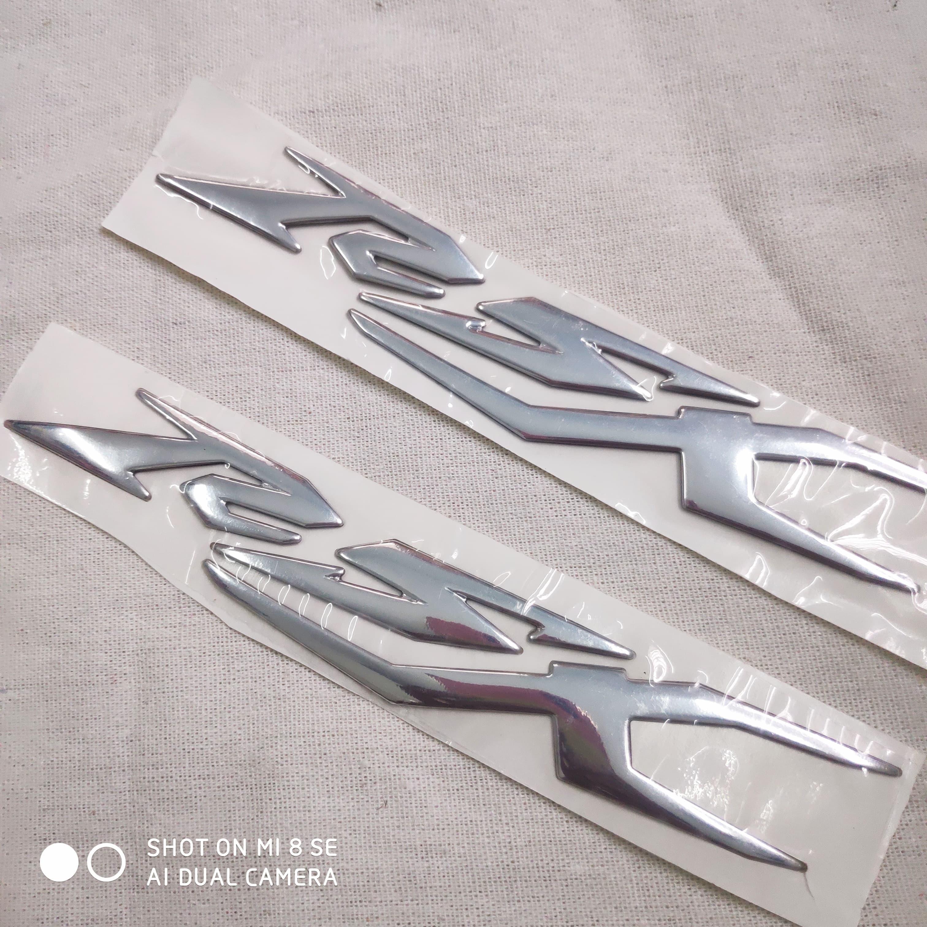 TEM CHỮ RSX DÁN XE XI BÓNG SIÊU ĐẸP (MÀU BẠC)