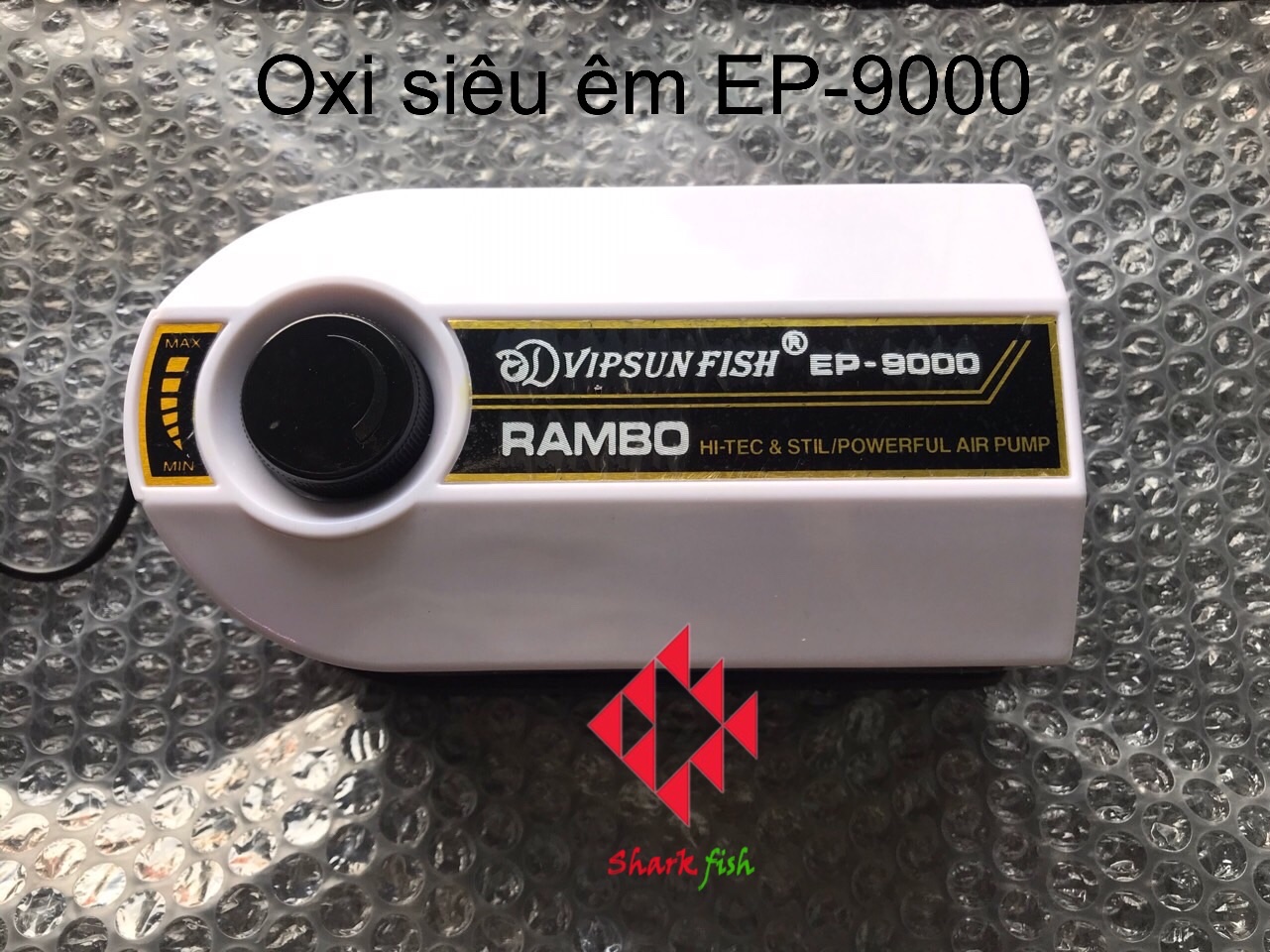 Máy sủi khí oxi 2 vòi siêu êm rambo ep-9000 sủi khí cho hồ cá cảnh,máy sủi khí ep-9000 cho hồ cá