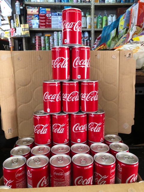Thùng 30 lon coca cola mini nhật 160ml nhật bản- giá rê nhất thị trường
