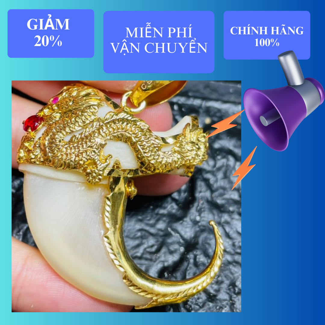 Mặt dây chuyền mong chuẩn xịn 100% hàng thật