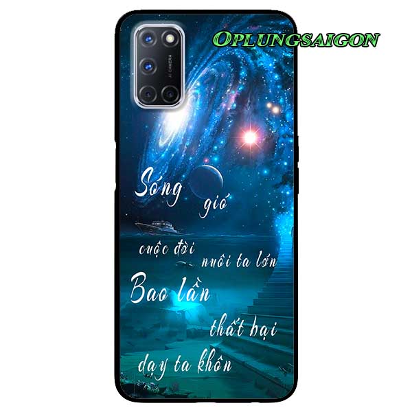 [HCM]Ốp Cường Lực Dẻo Đen Dành Cho Oppo A52 - A72 - A92 Mẫu Thất Bại Dạy Ta Lớn Khôn