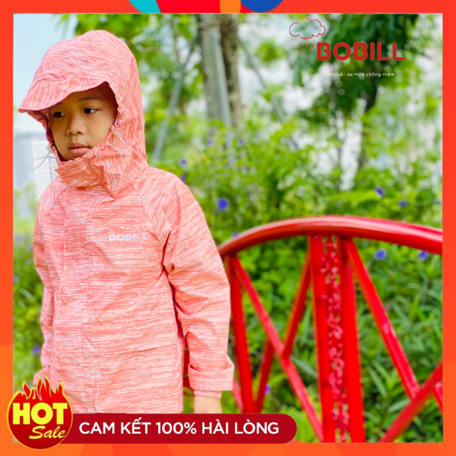 Bộ quần áo mưa chống thấm cao cấp dành cho trẻ em 3t - 10t