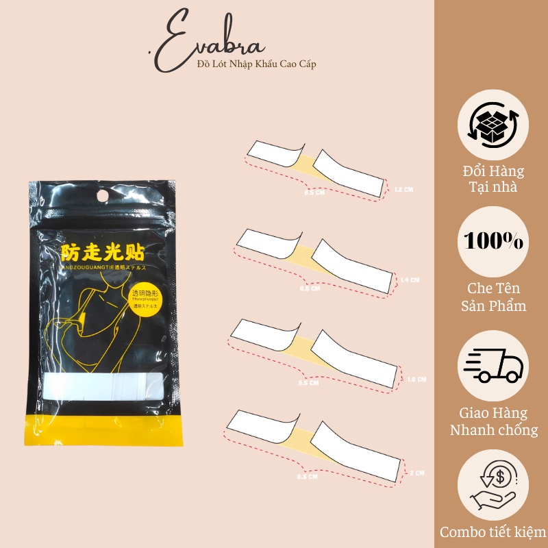 Miếng dán eva bra cố định quần áo thời trang nam nữ định hình áo sơ mi gb1213