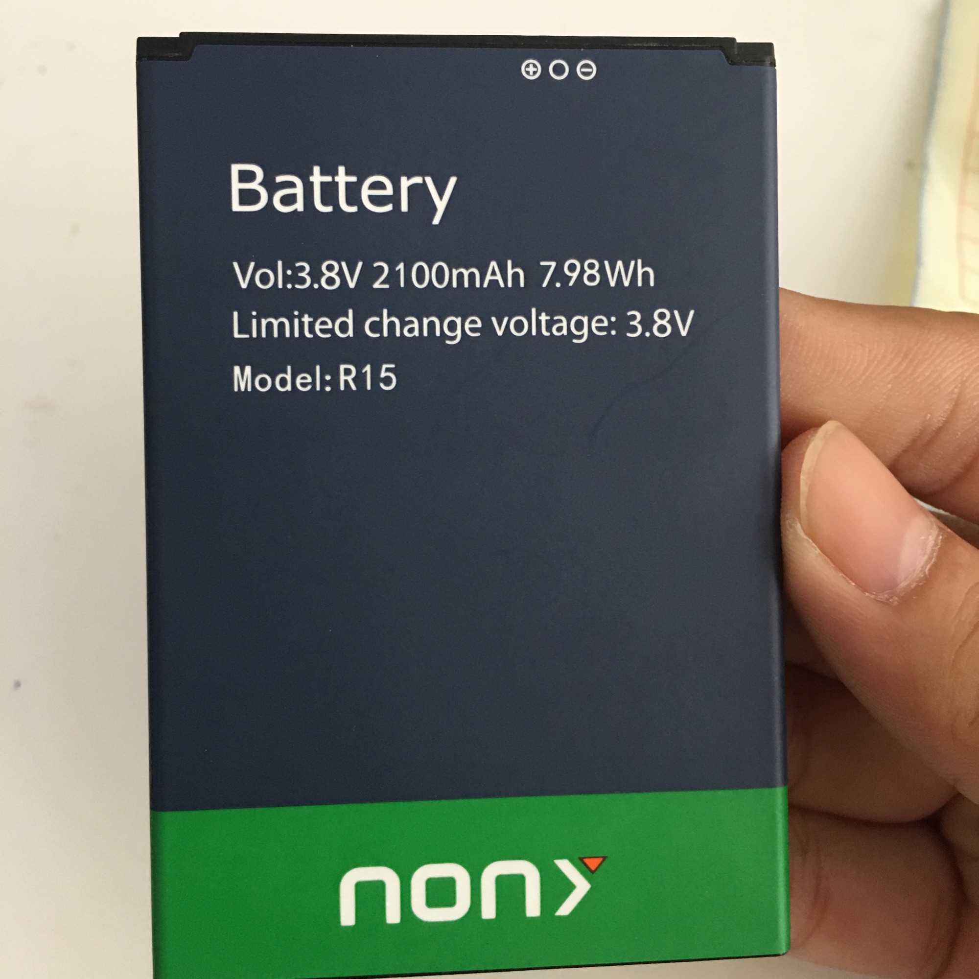 Pin nony R15 chính hãng