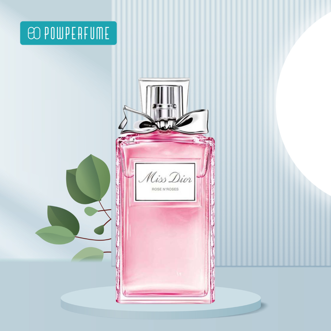 Chính hãng | 10ml miss dior rose n'roses edt | nước hoa nữ | pow perfume