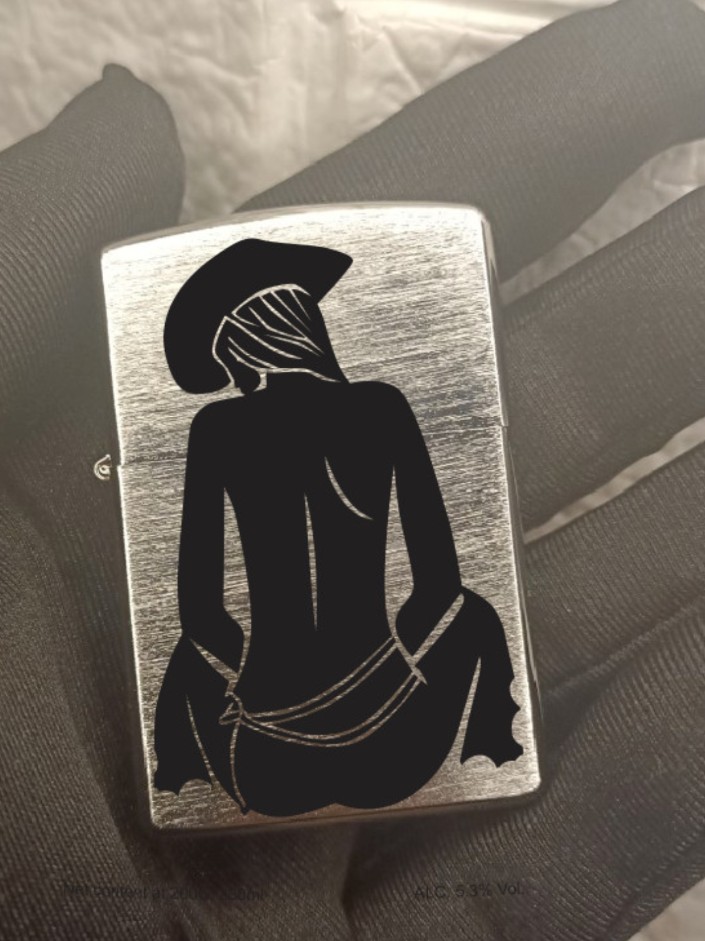 Zippo la mã, bật lửa zippo usa đời la mã - zippo bạc phây xước la mã 1995 - âm rất hay - chủ đề cô gái