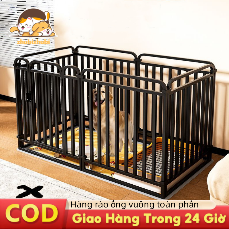 Hàng Rào Chó Trong Nhà Chống Thoát Hiểm Thoải Mái Dog Cage Chó Lồng Nhỏ Và Lớn Dog Cage Pet Fence