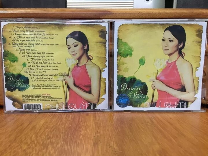 Đĩa cd như quỳnh duyên phận - đĩa cd nhạc vàng chất lượng cao