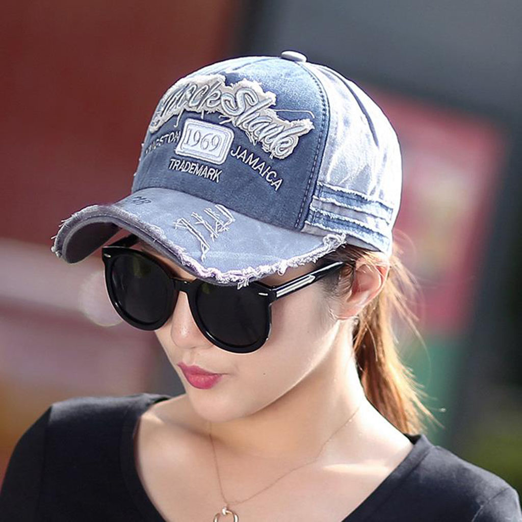[FREESHIP- ĐÓNG HỘP] NÓN KẾT JEANS RÁCH 1969 MŨ LƯỠI TRAI BỤI BẶM- SMICE HOUSE
