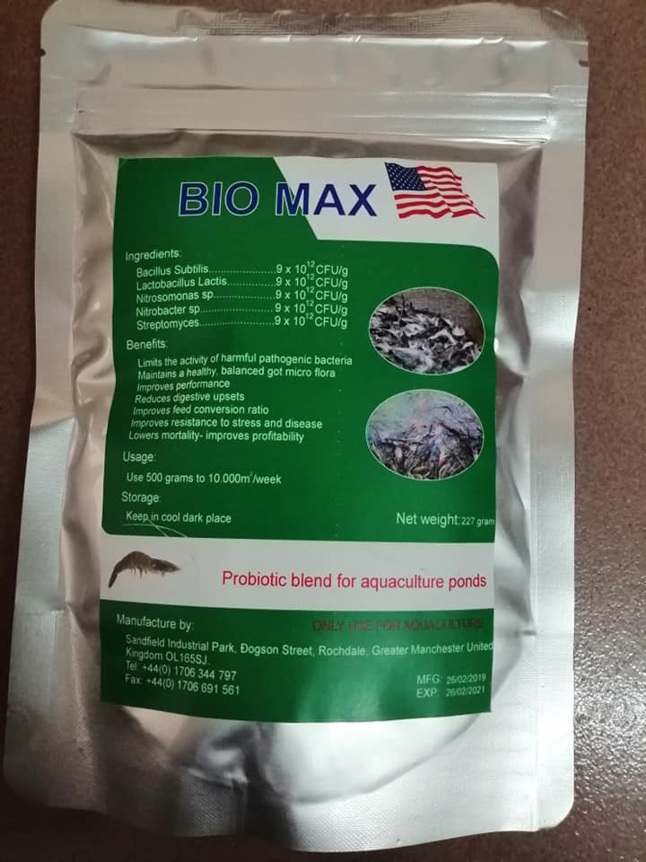 Men Vi Sinh BioMax - Giải pháp xử lý môi trường ao nuôi tối ưu