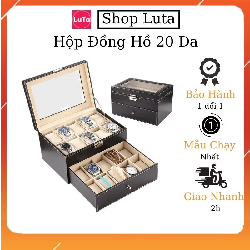 Hộp đựng đồng hồ 20 chiếc