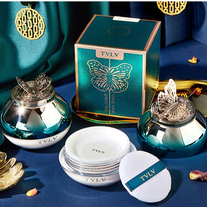 Phấn phủ bột trang điểm air powder tvlv bướm