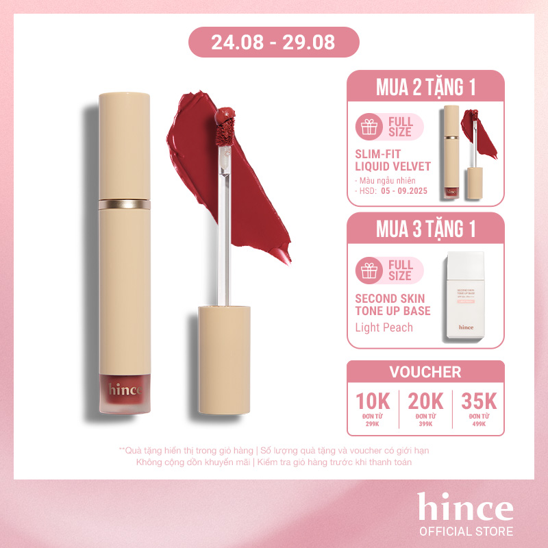 Son kem hince Slim-Fit Liquid Velvet 4ml