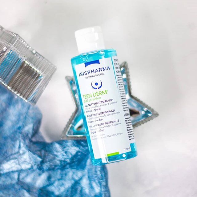 [GIẢM 20K ĐƠN 399K] Isis Pharma Gel Rửa Mặt Giảm Nhờn Ngừa Mụn Cho Da Nhạy Cảm Teenderm Gel Sensitive 100ml