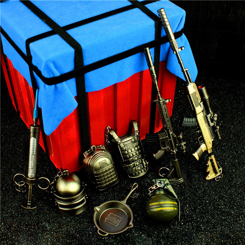 Mô hình hòm thính gỗ pubg mở được